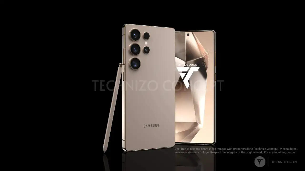 Samsung Galaxy S25 Ultra Render