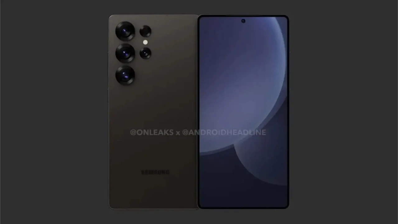 Samsung Galaxy S25 Ultra Render