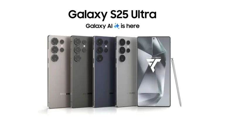 Samsung Galaxy S25 Ultra Farben Render