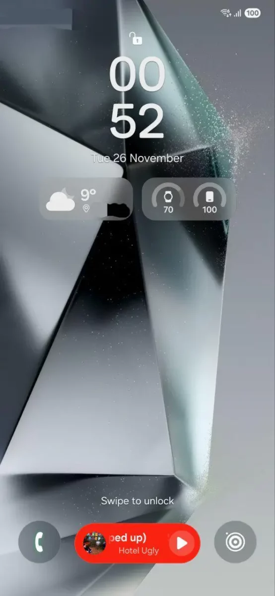 Samsung One UI 7 Sperrbildschirm