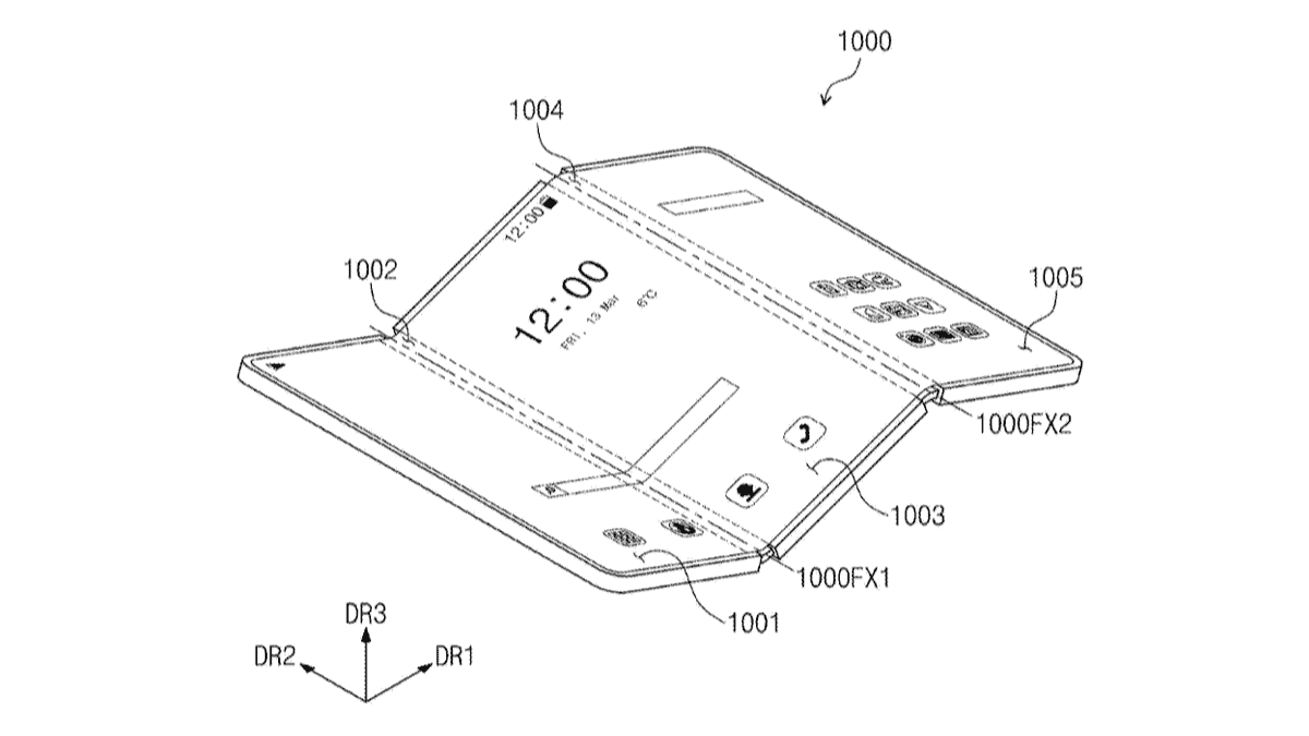 Samsung Tri-Fold Smartphone Patent