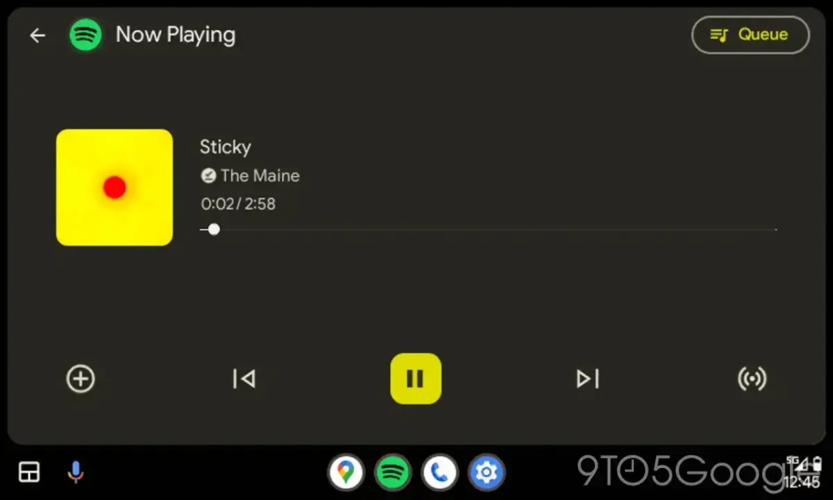 Android Auto new Music Player 2024