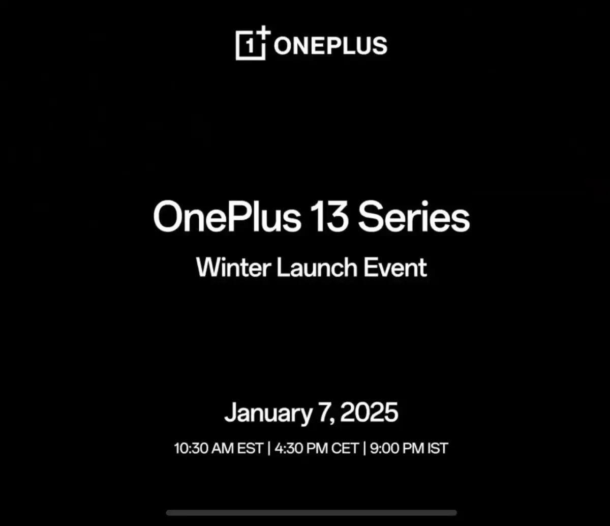 OnePlus 13 Global Release