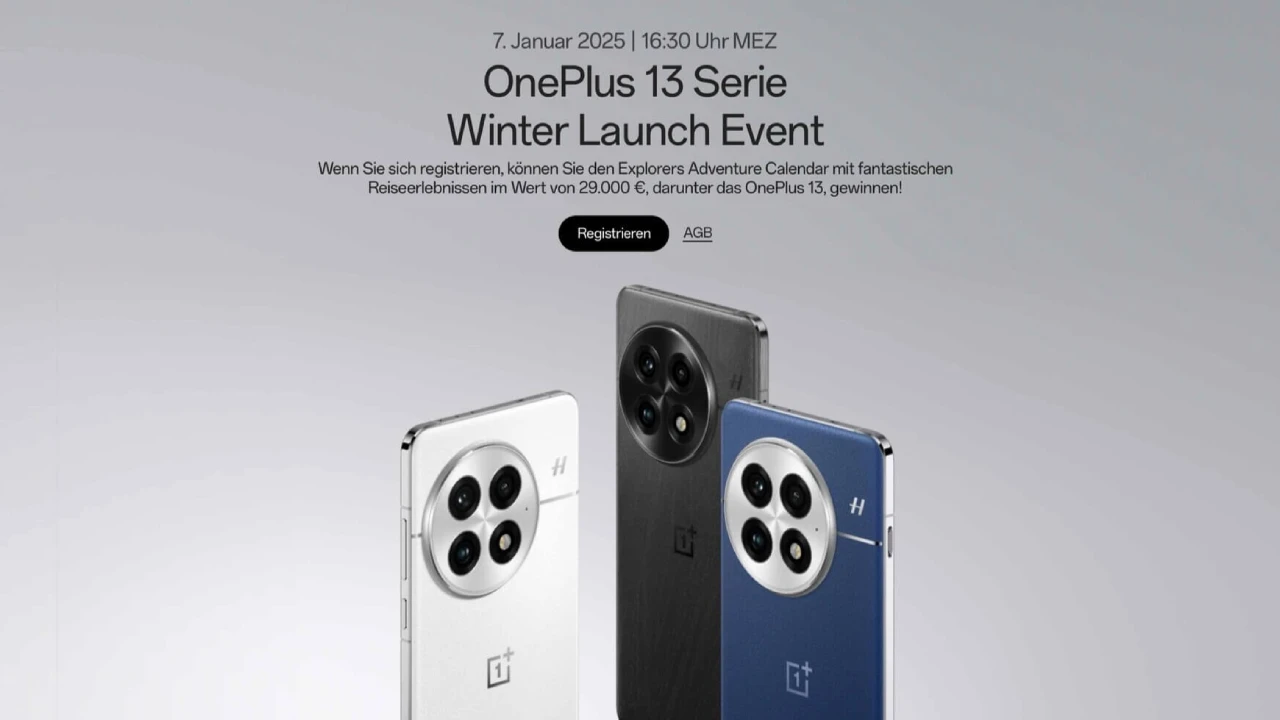 OnePlus 13 Serie startet global im Januar: Alle Infos zum Launch und den Geräten!