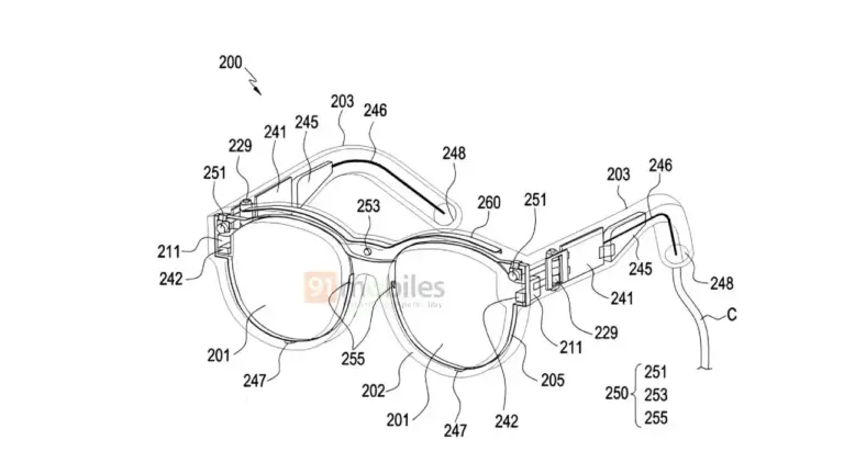 Samsung Smart Glasses Patent