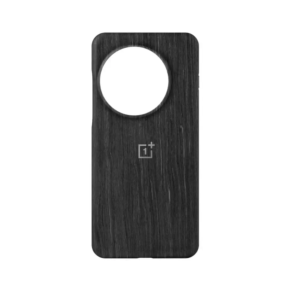 OnePlus 13 Wood Grain Magnetic Half Pack Case