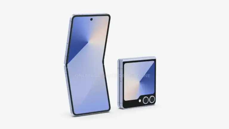 Samsung Galaxy Z Flip 7 render