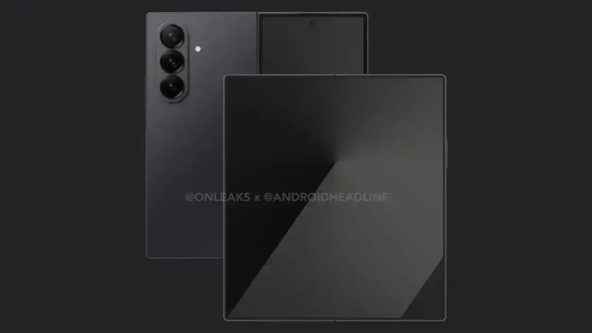 Samsung Galaxy Z Fold 7 render