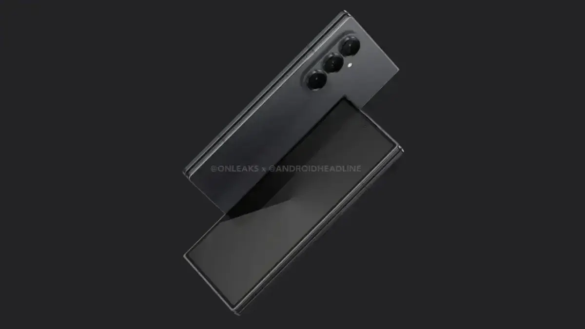 Samsung Galaxy Z Fold 7 render