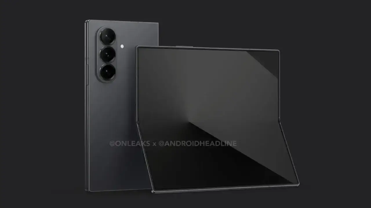 Samsung Galaxy Z Fold 7 render